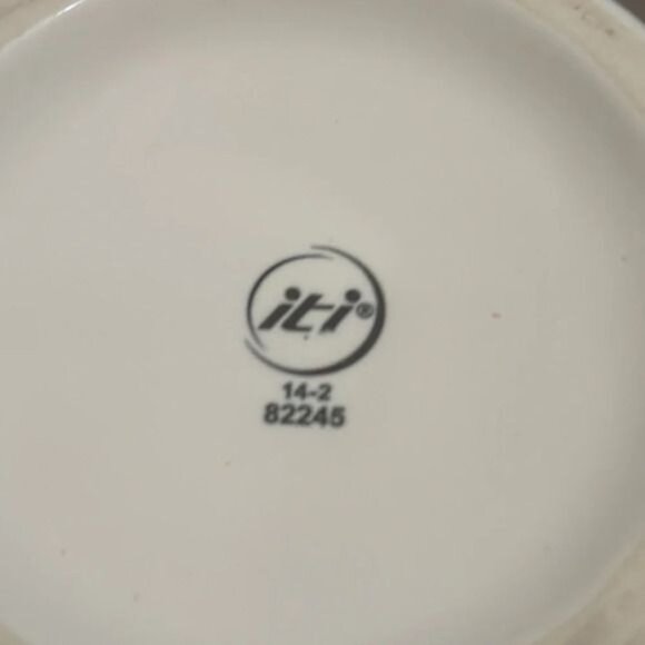 Set Of 3 ITI White Ceramic Coffee Mugs - Picture 4 of 8